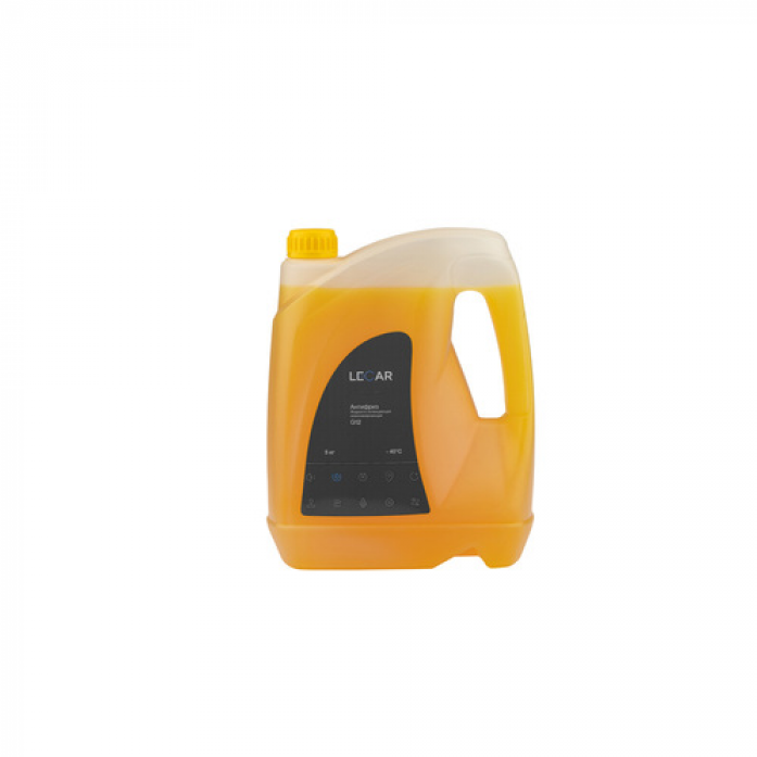 Антифриз Lecar G12 готовый -40C желтый 5 л 000071210
