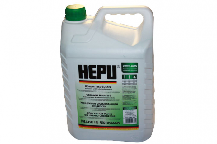 Антифриз HEPU Coolant концентрат зеленый 5 л P999-GRN-005