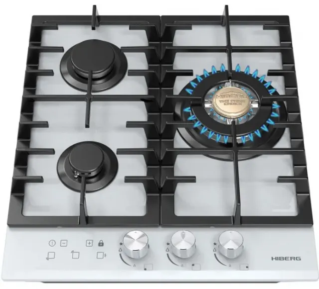 Газовая варочная панель Hiberg VM 4535 W
