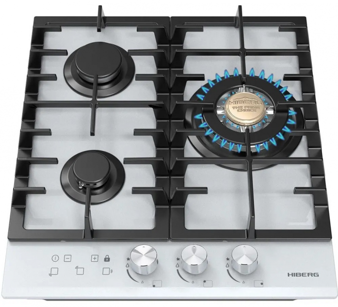 Газовая варочная панель Hiberg VM 4535 W