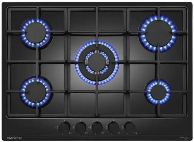 Газовая варочная панель Meferi MGH705BK POWER