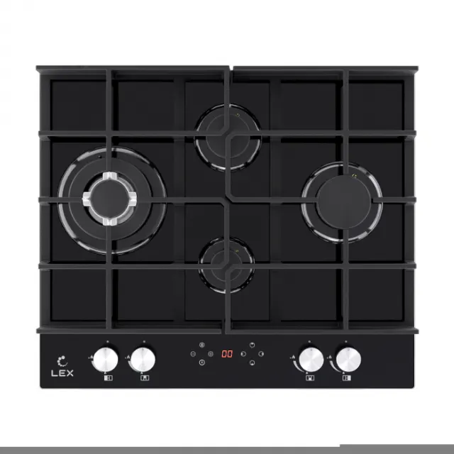 Газовая варочная панель Lex GVG 644T BL