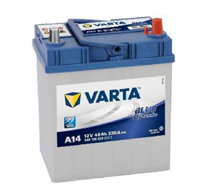 Аккумулятор VARTA Blue Dynamic 40 А/ч 540126 узк кл ОБР A14
