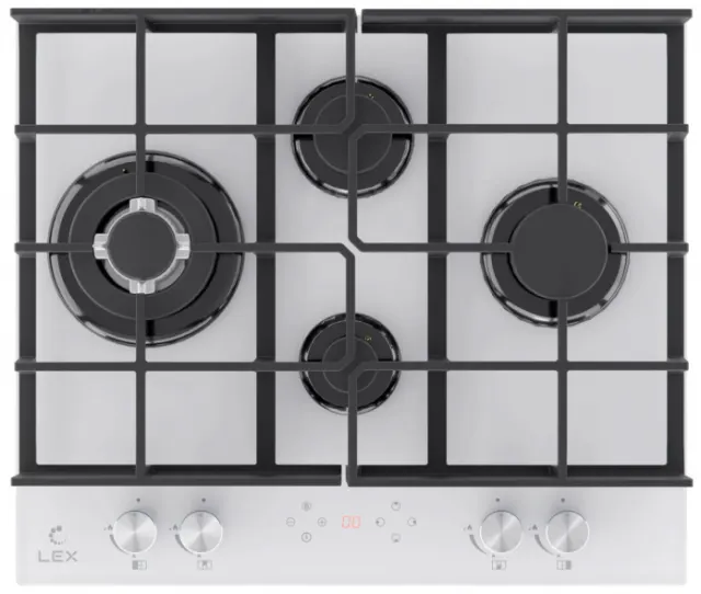 Газовая варочная панель Lex GVG 646T WH
