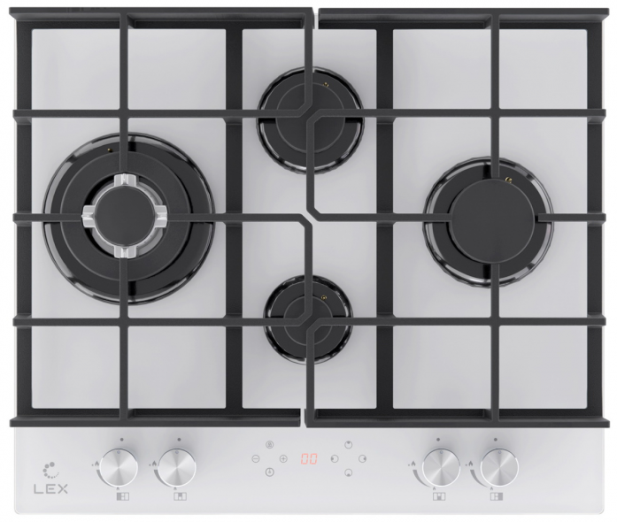 Газовая варочная панель Lex GVG 646T WH