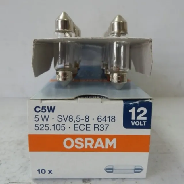 Лампа Osram C5W 6418