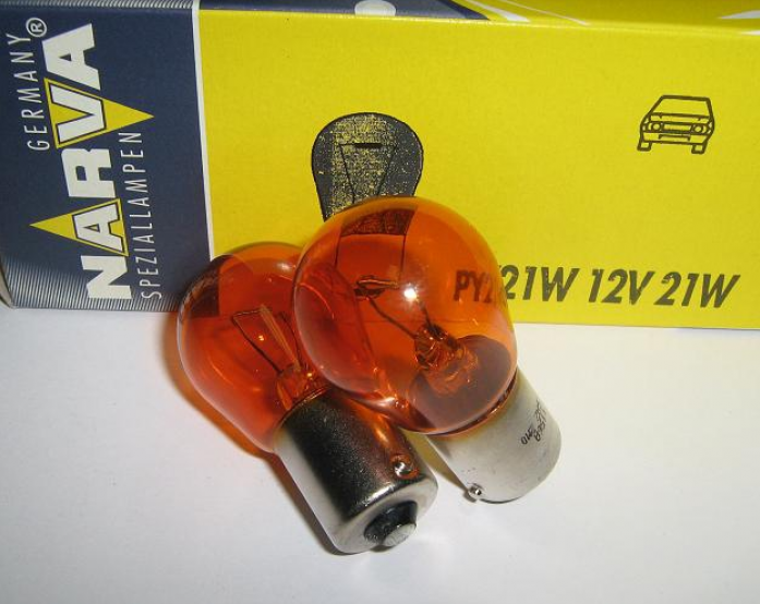Лампа Narva PY21W 17638 CP