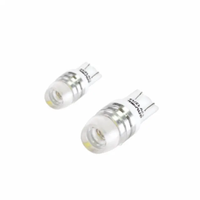 Светодиод SHO-ME PRO-10, белый, с линзой, габариты, 2шт.