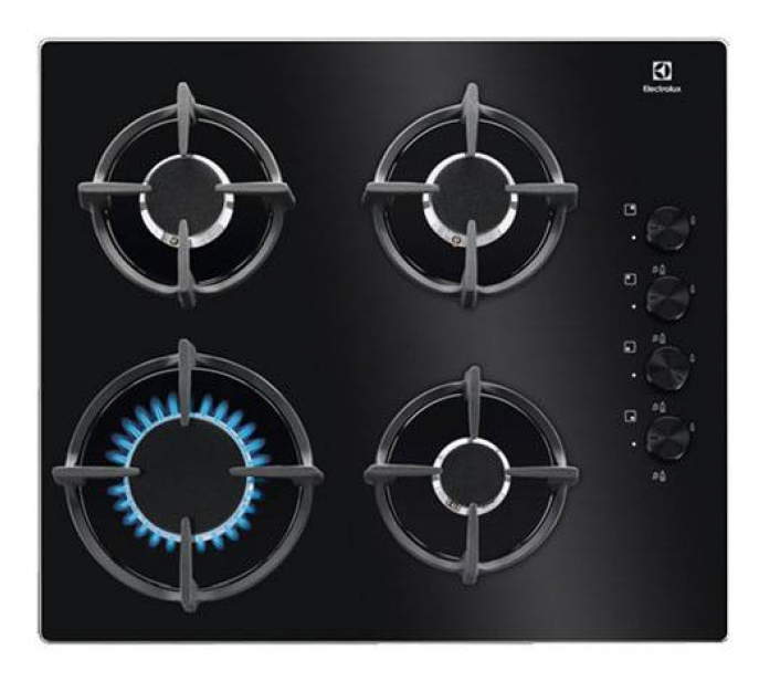 Газовая варочная поверхность Electrolux KGG6407K черный