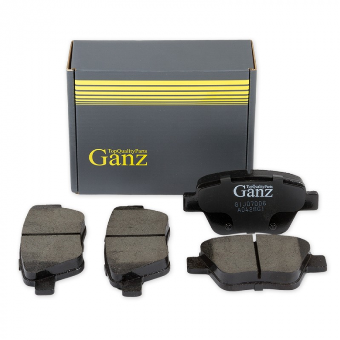 Колодки задние Ganz GIJ07006