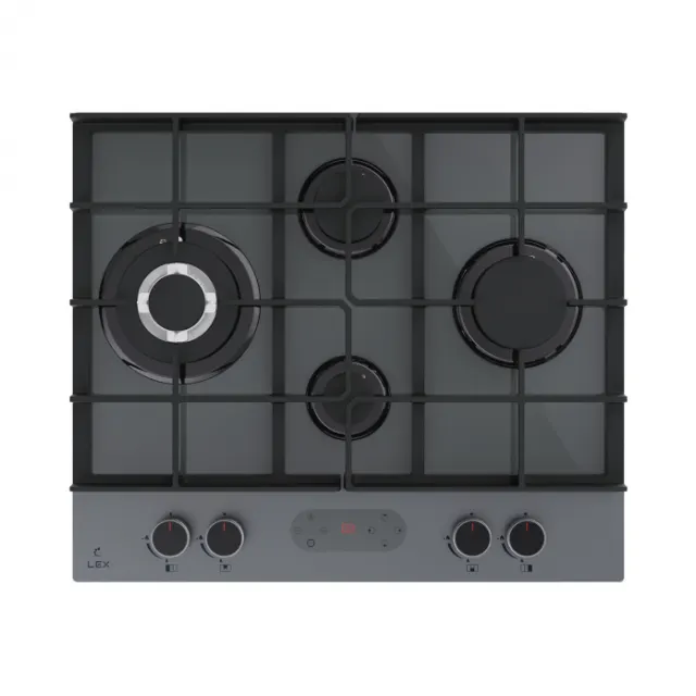 Газовая варочная панель Lex GVG 644T M GR