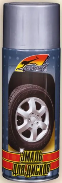 Эмаль KERRY KR-960 д/дисков с алюминием (520мл)