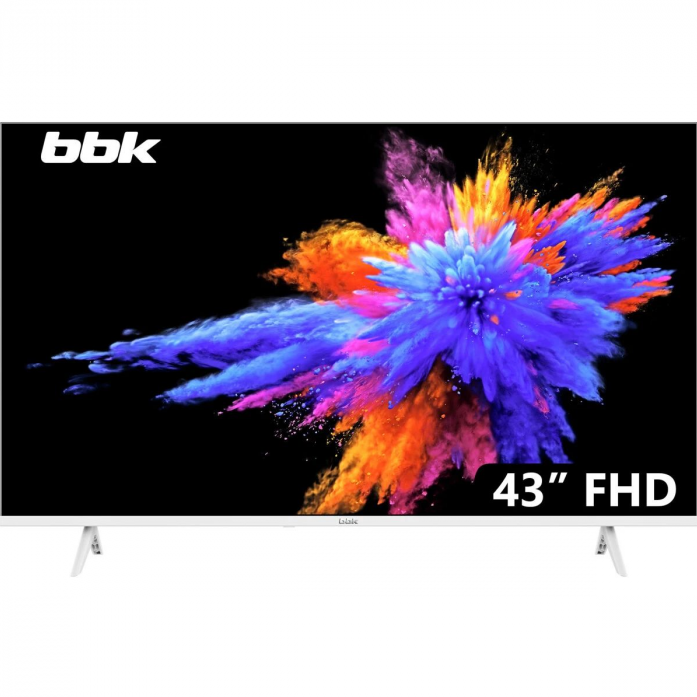 Телевизор BBK 43LEM-1054/FTS2C белый