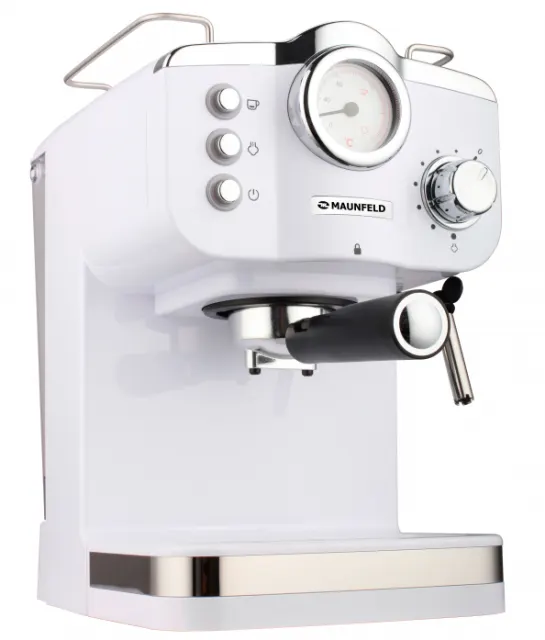 Кофеварка рожковая Maunfeld MF-735WH PRO