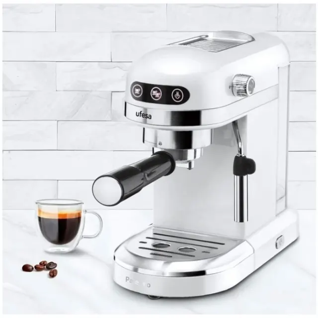 Кофеварка эспрессо UFESA PALERMO WHITE 71705460