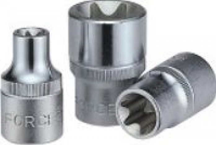 Головка E11 внешний TORX 1/2"DR короткая Force 54611