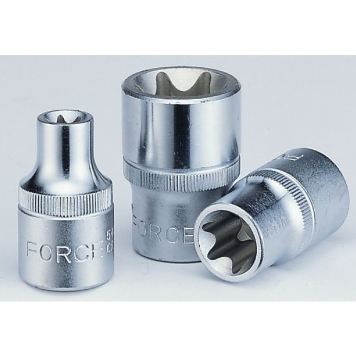 Головка E16 внешний TORX 1/2"DR короткая Force 54616