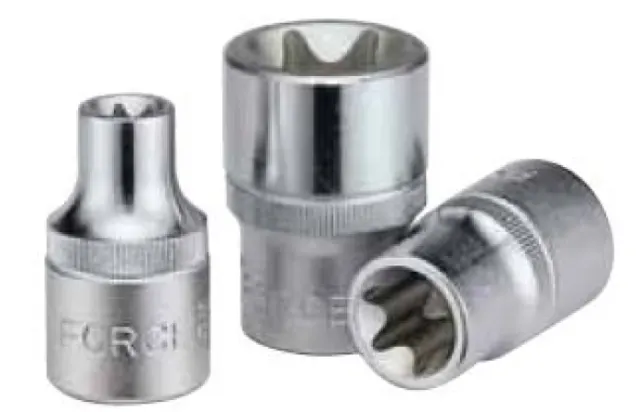 Головка E8 внешний TORX 1/2"DR короткая Force 54608