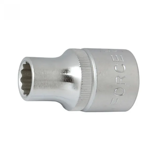 Головка 21мм 12-гранная 1/2"DR короткая Force 54921