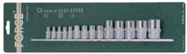 Набор головок Force 4158 TORX E4-E24 14пр