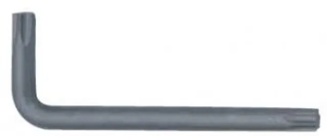Ключ Г-образный TORX T-25H с отверстием Force 76725