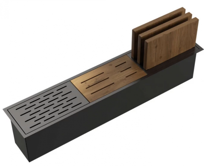 Вставка-держатель для ножей Omoikiri FK-01-WOOD для DRY-01/02 4999105