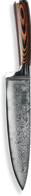 Нож поварской Omoikiri Damascus Suminagashi 4996234