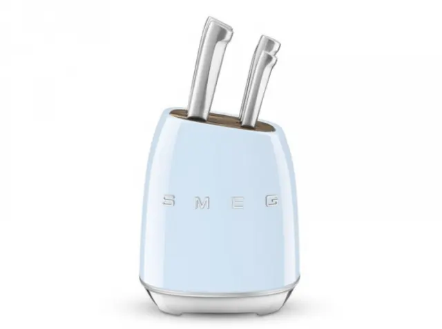 Комплект ножей Smeg KBSF02PB голубой