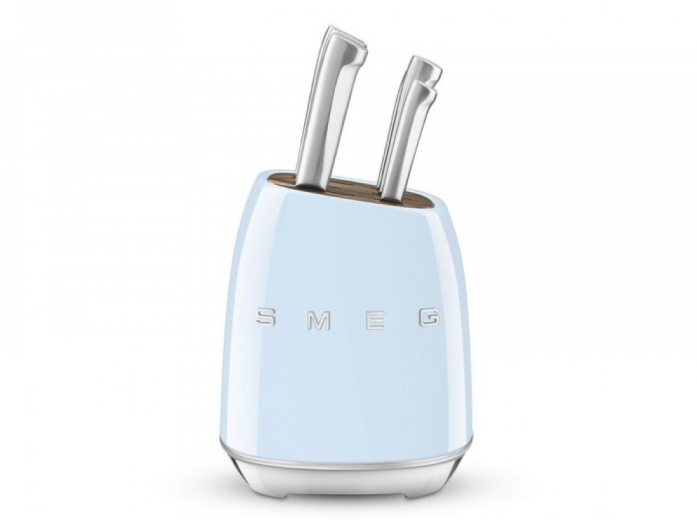 Комплект ножей Smeg KBSF02PB голубой