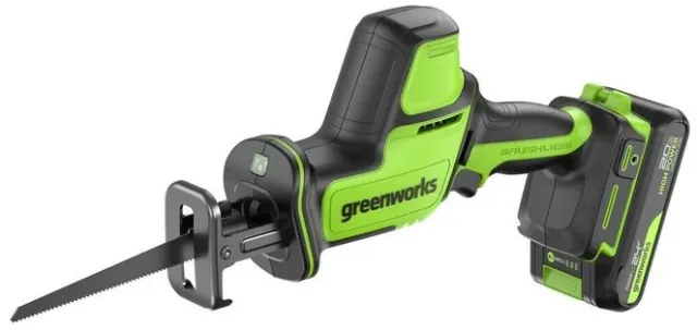 Пила сабельная GreenWorks GPT-CRS-25 1200507CUA