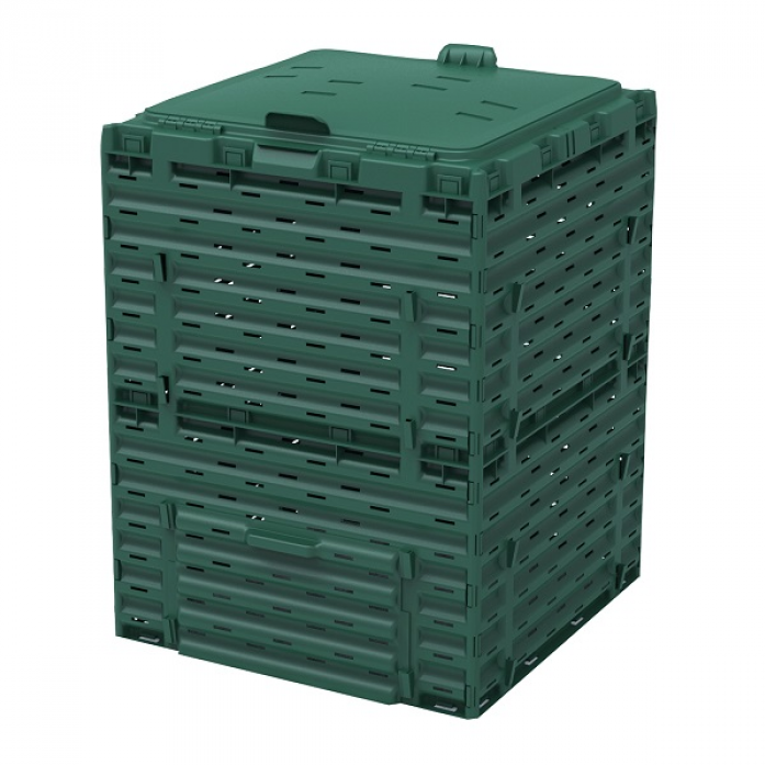 Компостер с крышкой Piteco K2130 300 л зеленый