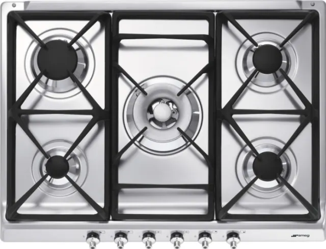Газовая варочная панель Smeg SE70SGH-5