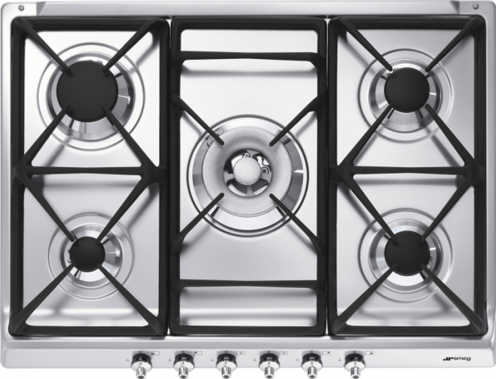 Газовая варочная панель Smeg SE70SGH-5