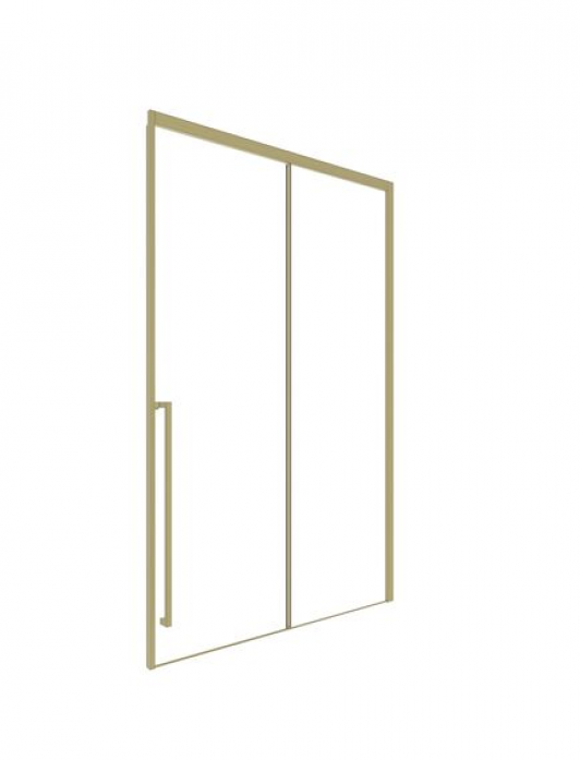 Душевая дверь Timo TDSS-120/17C-8L 1200*2000 профиль матовое золото, стекло прозрачное T52L