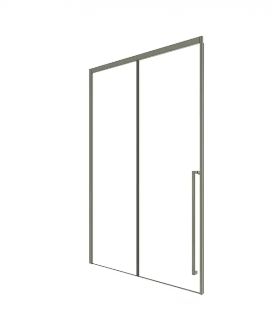 Душевая дверь Timo TDSS-140/13C-8R 1400*2000 профиль никель, стекло прозрачное T50R