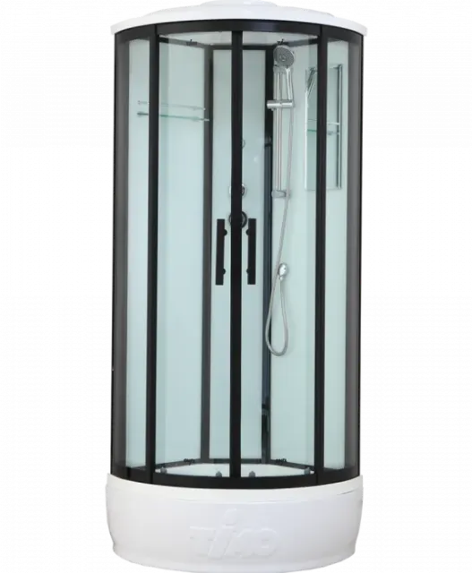Душевая кабина Timo Standart T-6680 Black (80*80*220) T-6680B