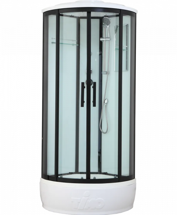 Душевая кабина Timo Standart T-6680 Black (80*80*220) T-6680B