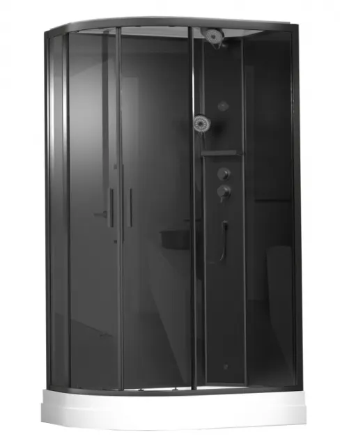 Душевая кабина Timo Premium ILMA Black 902 R (120*80*222) ILMA902RB