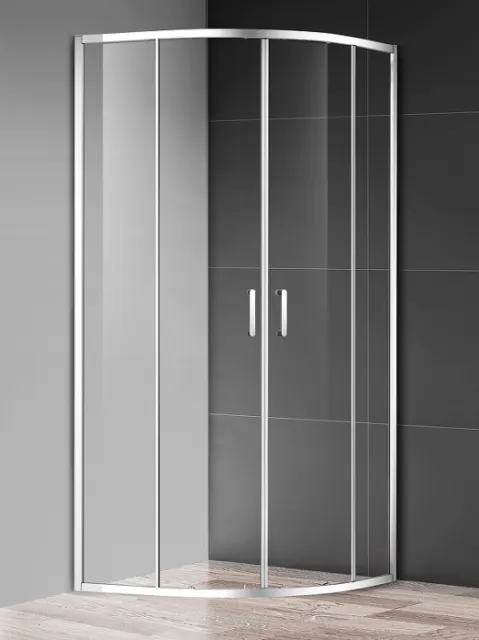 Душевой уголок AQUAME AQM3801F-8 800х800х1950 прозрачное/хром