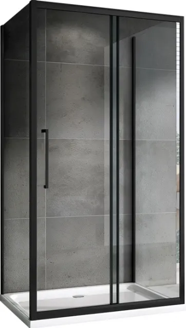 Душевой уголок Abber Schwarzer Diamant AG30160BH-S80B-S80B