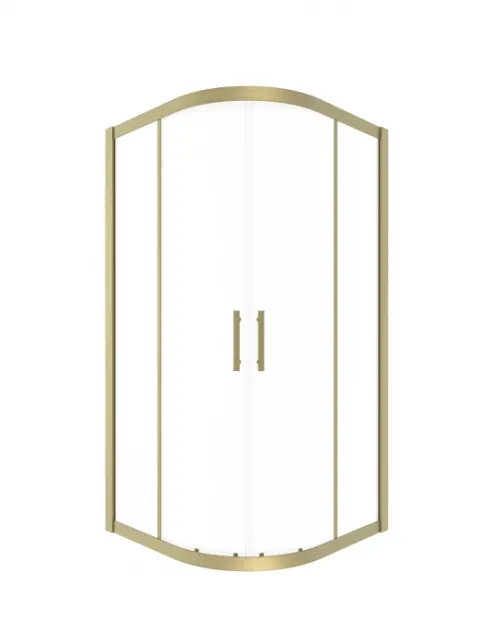 Душевой уголок Timo TPSS-100/17C-8 1000*1000*2000 профиль матовое золото, стекло прозрачное T45