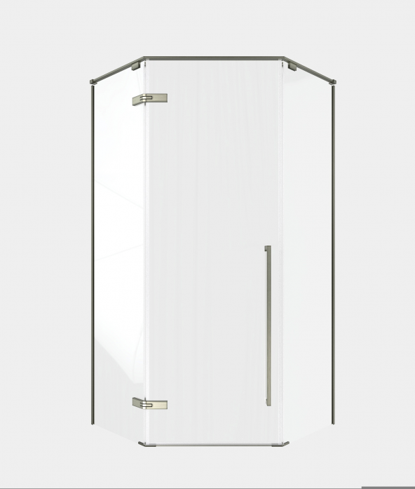 Душевой уголок Timo TTSSP-100/13C-8 1000*1000*2000 профиль никель, стекло прозрачное T67