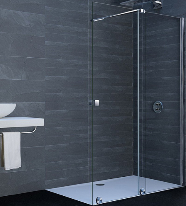Боковая стенка для душевого уголка Huppe XTENSA WALK-IN XT0205.069.321 DX хром/прозрачное стекло