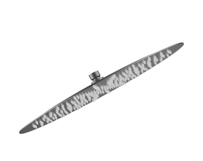 Верхний душ AQUAME Siena AQM8606GM оружейная сталь