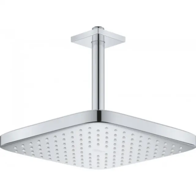 Верхний душ GROHE Tempesta 250 Cube 26688000 хром/белый