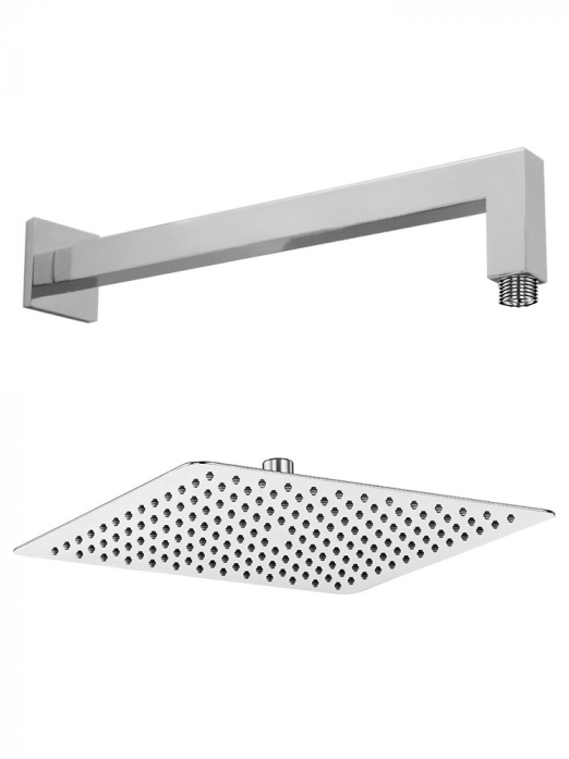 Верхний душ с кронштейном E.C.A. Shower Head 102145013EX+102126699EX хром