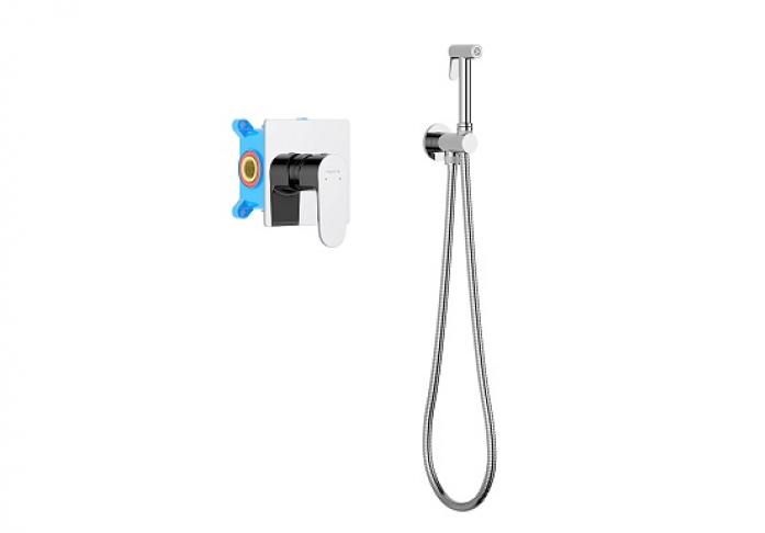 Набор с гигиеническим душем AQUATEK Оберон AQ1219CR хром