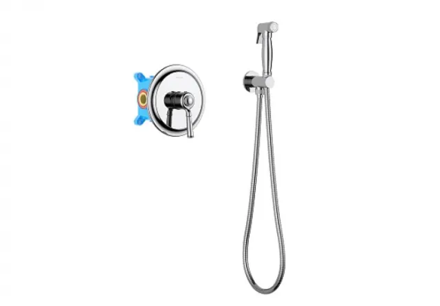 Набор с гигиеническим душем AQUATEK Классик AQ1519CR хром
