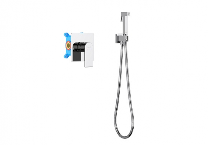 Набор с гигиеническим душем AQUATEK Лира AQ1419CR хром