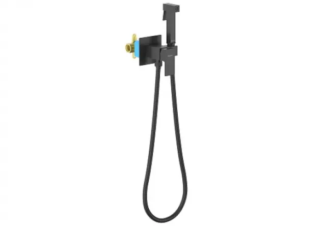 Комплект для гигиенического душа AQUATEK Либра AQ1022MB матовый черный
